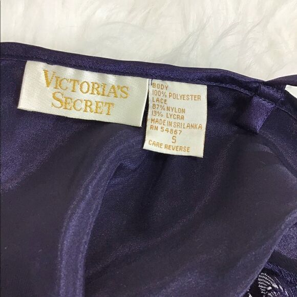 Victoria’s Secret Sip Gown Vintage Gold Label Maxi Gown Size Small - Picture 5 of 6